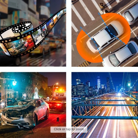 Rexing | V3 Plus Front and Cabin Dash Cam with Built-in GPS Wi-Fi - Picture 12 of 13